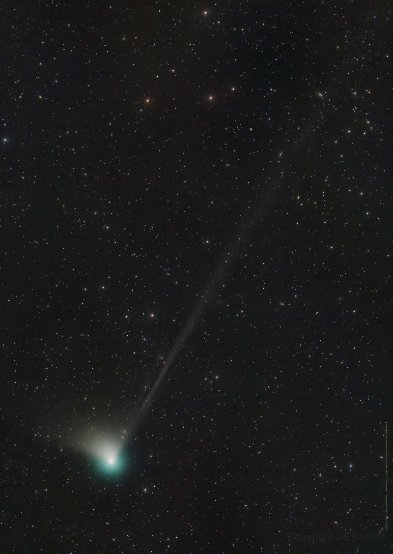 Osservare la cometa dalla capanna Gorda